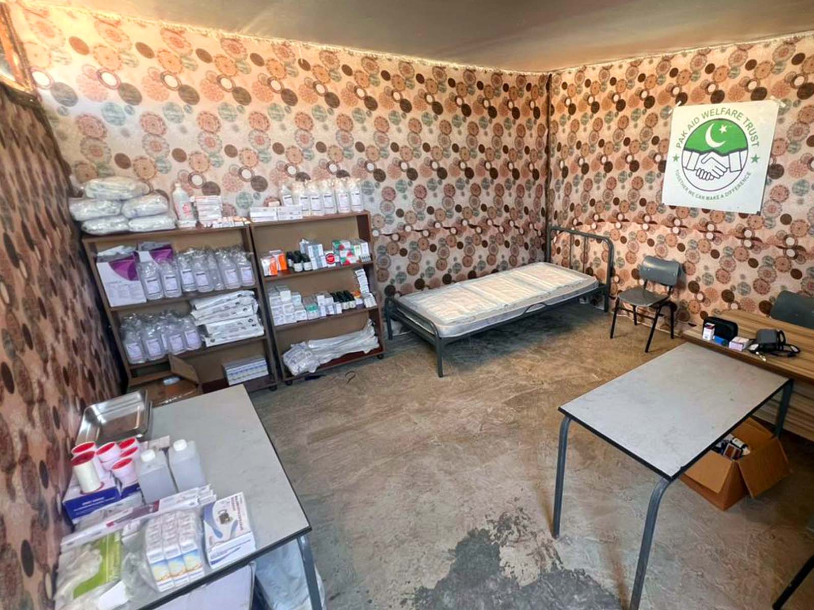 Healthcare workers providing humanitarian medical support in Gaza