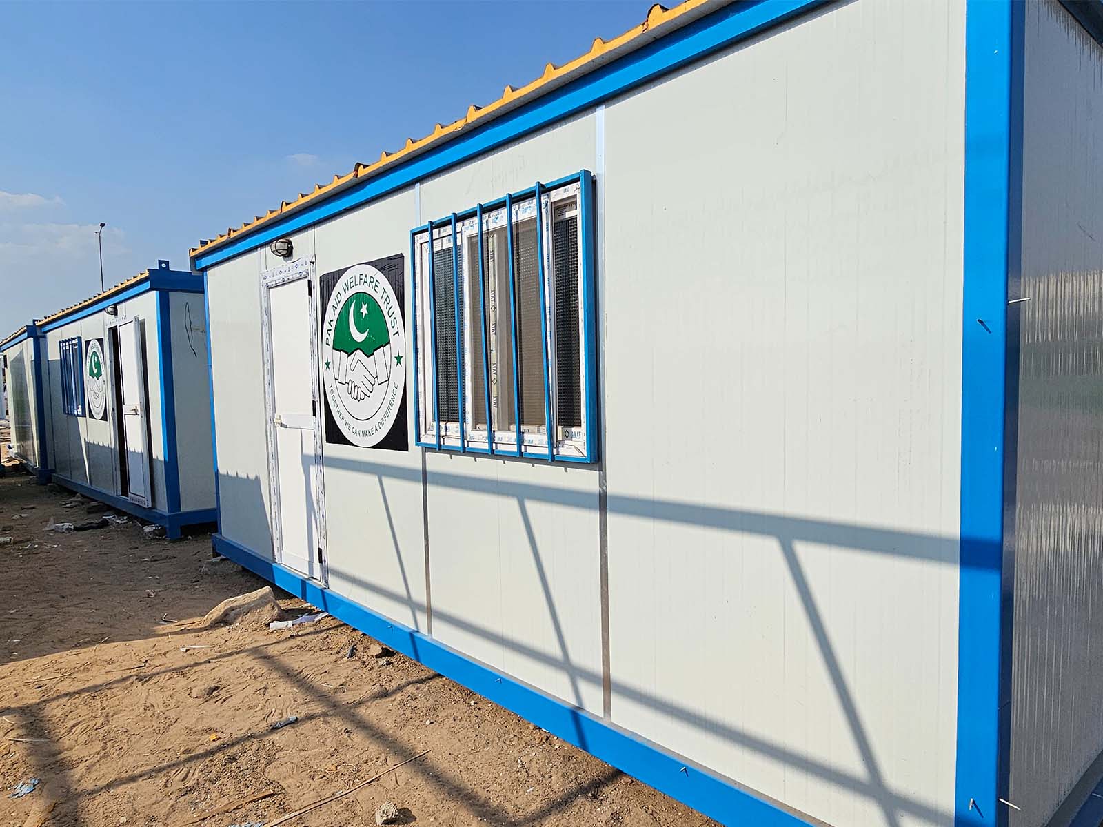 Emergency shelter assistance for displaced families in Gaza